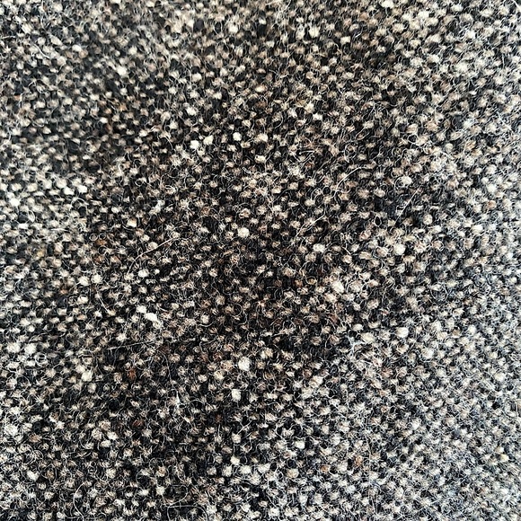 Vintage Agnes B 100% wool tweed lined mini mod 60s prep dark academia French - Picture 2 of 6